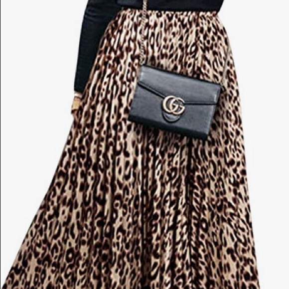 unbranded Dresses & Skirts - Leopard Print Circle Maxi Hoop Skirt XL